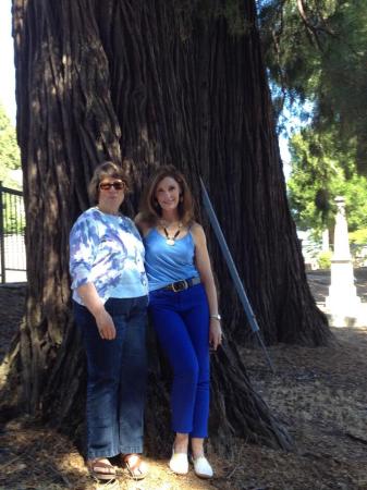 Carol Mishler and I in Grass Valley