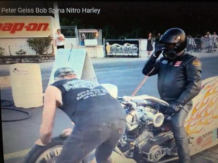  Nitro Fuel Harley Drag Bike with Bob Spina