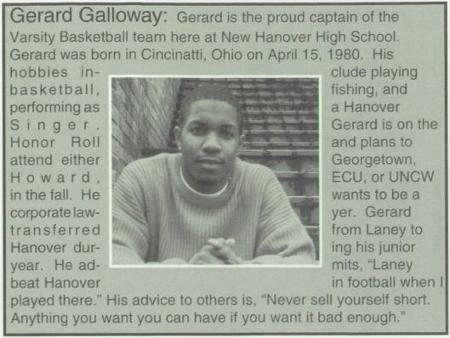 Gerard Galloway's Classmates profile album