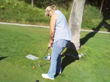 That's Me, Golfing in Fullerton