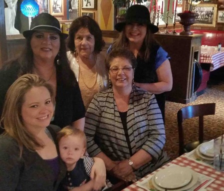 MOM, MARGIE, ME MELISA, KATHY & ADDY