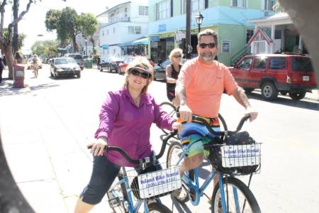 Biking in Key West