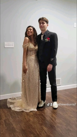 Grandson Prom 2024 and his girlfriend Dover De