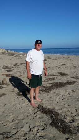 Me at More Mesa Beach
