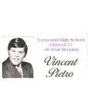 Vincent Pietro's Classmates profile album