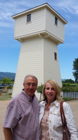 At Silver Oak Vinyards