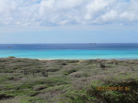 Ocean view in Aruba