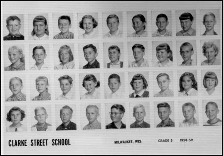 Clarke St School 1958-59