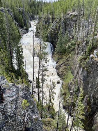 Yellowstone Cascades before the flood
