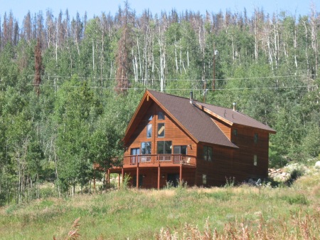 The house we lived in at Silverthorne, CO.  