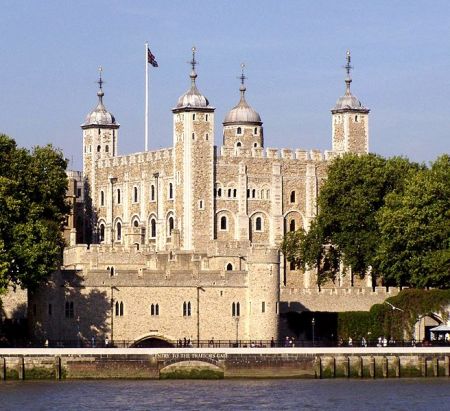 Tower of London, England.