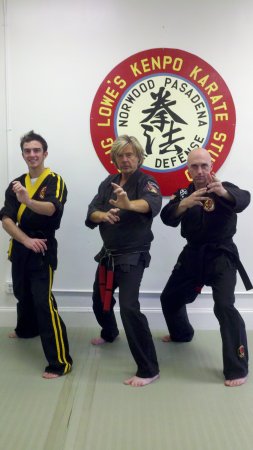 Patrick and me with our Grand Master