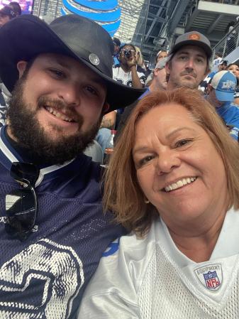 Dallas Cowboys - Rick & Mom