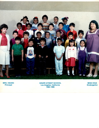 Heriberto (Eddie) Chavez's album, Grape Street Elementary 85-86