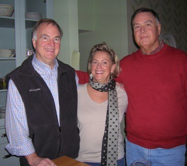 Lynne and her brothers Clyde and Joel