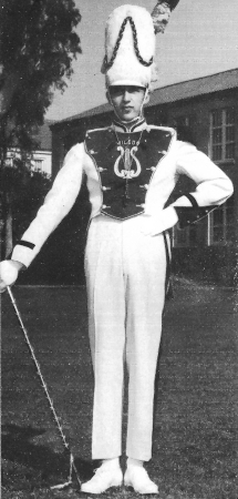 Marching Band Drum Major 1966-67