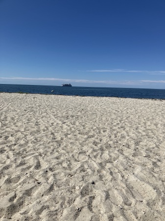 nantucket ferry at kalmus beach