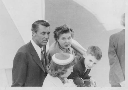 Actor Cary Grant & Kendall Savage - Age 10