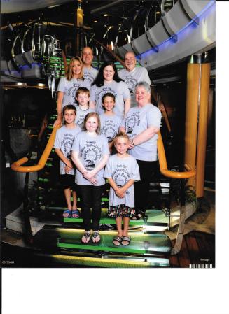 Our Family on a cruise to Alaska