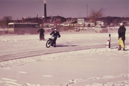 Ice Racing on Kempenfelt Bay, Downtown Barrie