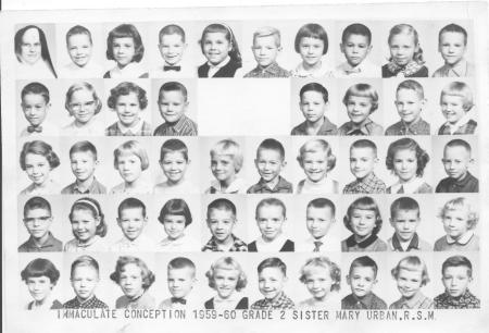 2nd grade Class picture 1959-1960