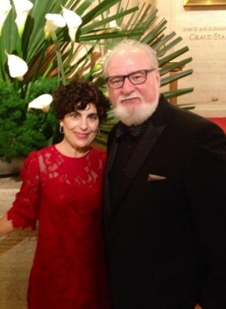 with friend Nina at Lyric Opera Opening night 9/27/14