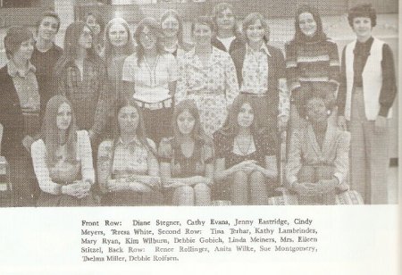 Sonia Malloni's album, Diamond Oaks Voc 1975 Class Pictures