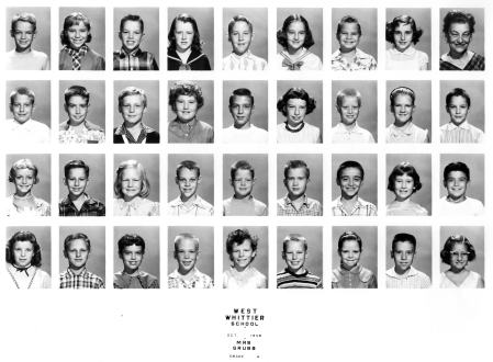 West Whittier 1st grade 1946