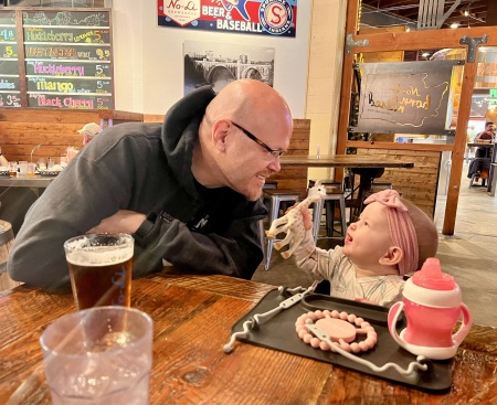 Molly & Me during a visit to Spokane