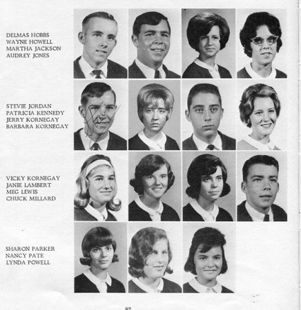 Peggie Cashwell's album, ND Class of 1968