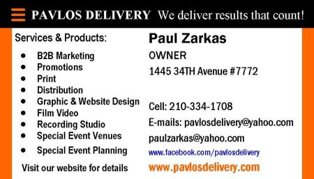 Pavlos Delivery