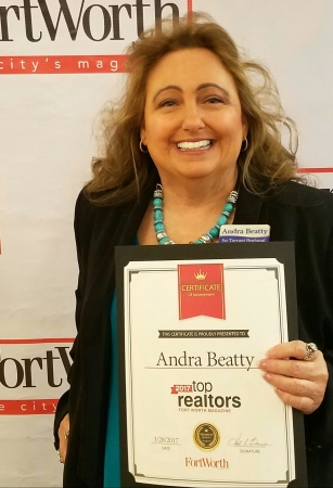 2019 Fort Worth Top Realtor  :)