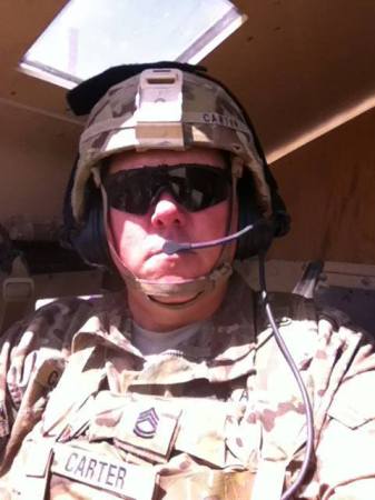 My son John in Afganistan.