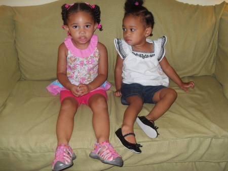 Marriah and Kennedy