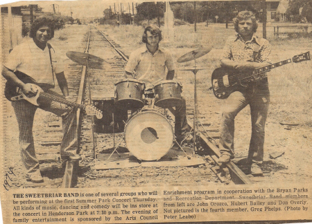 The “Original” Sweetbriar Band 1974