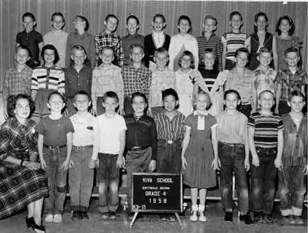 Kiva School 4th grade 1958