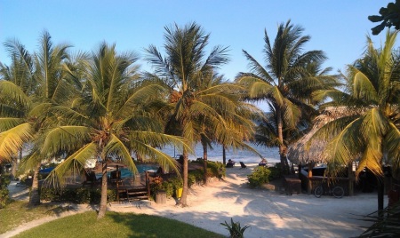 Off the coast of Belize 