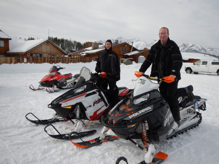 Stanley Idaho Snowmobiling