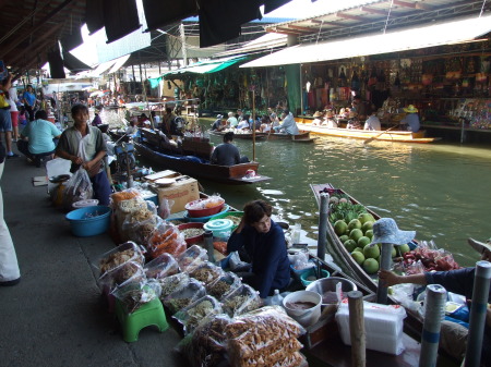 Floting Market, Bangkok, Thailand