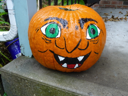 Therese Kobel's album, Pumpkin painting over the years