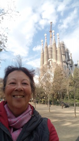 Barcelona, Spain, seeing the Gaudis