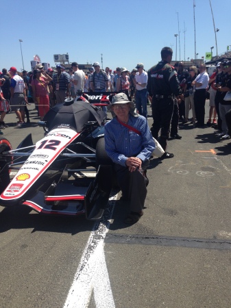 Indy Car. Will Power on Pole. Sanoma CA.