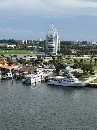 Cape Canaveral leaving port!