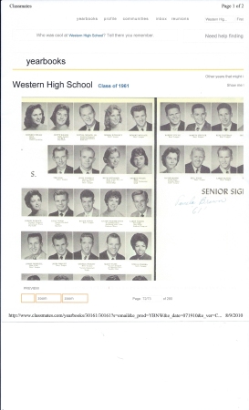 JOHN C Wright's Classmates profile album
