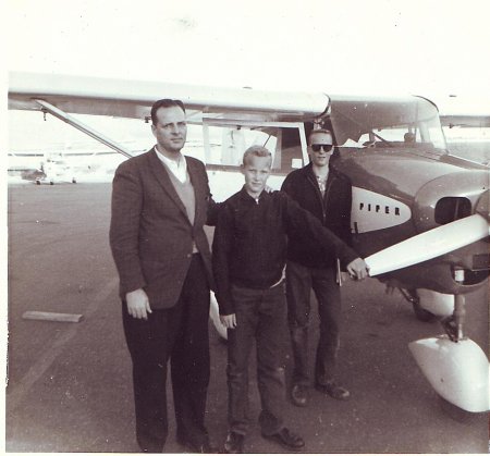 Andrew Gelt 1963 (center)