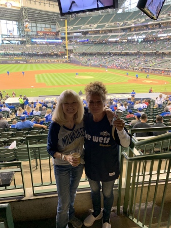Brewers game with Liz Andrade 9/6/2019