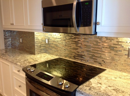 New - Back-Splash, Counter-Tops and Appliances