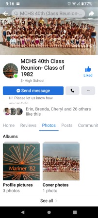 Anne Steffy's album, Marine City High School Reunion