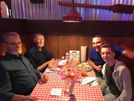 4 generations of Munsey men