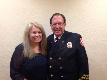Diana and Doug at Fire Chief's Conference